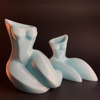 muse collezione stflix formazione scolastica arte casa giardino articoli per Vasi pentole fioriere donna Rinascimento arredamento vasi minimalismo 3d print model - Mito3D