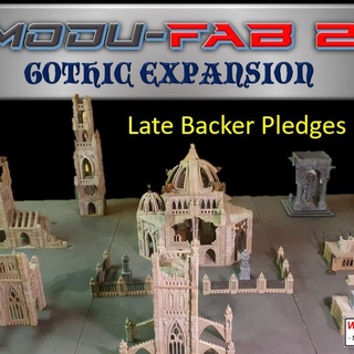 modufab2 gotik genişleme watcorp tasarımlar masaüstü 3D yazdırılabilir arazi Sci Fi minyatürler savaş oyunları Warhammer bilimkurgu katedral dnd warhammer40k Gotik Modufab 3d print model - Mito3D