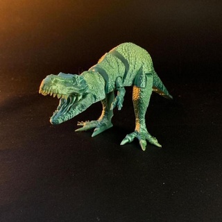 t rex stlflix ventilador Arte acción cifras dinosaurio juguete flexible articulado color flexi 3d print model - Mito3D