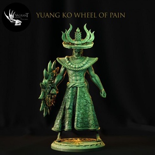 yuang ko rueda dolor vagabundo miniaturas mesa caracteres criaturas fantasía universo 32mm 3d print model - Mito3D