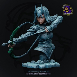 arueshalae pathfinder wrath righteous bust version 150mm bulkamancer sculpts Tabletop Characters & Creatures Fantasy Universe Fan Art Busts demon female game character tabletop succubus 3d print model - Mito3D