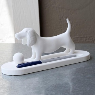 cão caneta suporte Filipe barreaud casa jardim escritório titulares Sharpie porta canetas pontas 3d print model - Mito3D