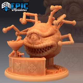 guild master eye tyrant shadow ruler classic encounter multi dark creature epic-miniatures fantasy medieval monster rpg warhammer sla enemy tabletop dungeon dnd pathfinder npc pre-supported supported pre mutli 3d print model - Mito3D