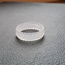 8 örgülü yüzük mücevher takı örgü 3d print model - Mito3D