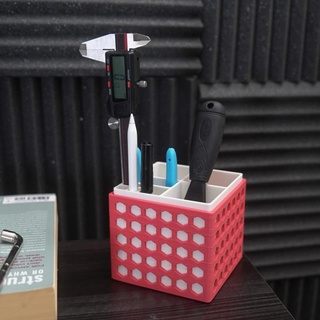 desk organizer color customizable 3d printer academy Home & Garden Office Pen Holders holder pencil 3d print model - Mito3D