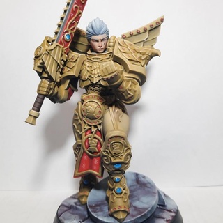 dorn anime figurine june 2022 minigames miniatures Fan Art Action Figures Tabletop Characters & Creatures Sci-Fi Universe 40k battle space warhammer imperial marine wh40k sister fists sob rogal 3d print model - Mito3D