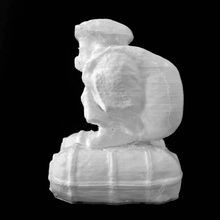 estátua sorte deus daikokuten museu britânico londres scan 3d print model - Mito3D