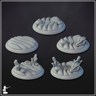 base set beach caleb makes minis Tabletop accessories desert dragons dungeons ocean roleplay rpg shell sand tropical dungeonsanddragons tabletop 22 rocks dnd pathfinder ttrpg 22mm 5e 3d print model - Mito3D