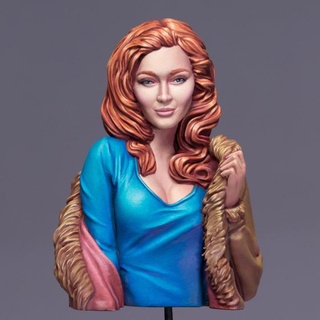 lezzetli adriana Ouroboros minyatürler büst kız Kadın KADIN kızlar ölçü modelleri Minyatür boyama büstler pre supported destekli 3d print model - Mito3D
