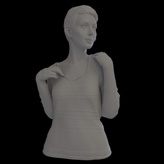 lezzetli Ilse Ouroboros minyatürler büst kız Kadın KADIN kızlar ölçü modelleri Minyatür boyama büstler pre supported destekli 3d print model - Mito3D