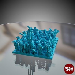 ruhani Sözleşme tövbe edenler 10mm pamukçuk minyatürler masaüstü karakterler yaratıklar fantezi Evren hayalet Savaş ustası epik ölçek Tordominiler 3d print model - Mito3D