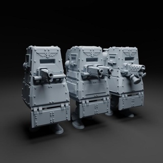 savaş motorlar daofactoryminis masaüstü karakterler yaratıklar Sci Fi Evren 40k Uzay tank birim oyunları ağır kaos şövalyeler muhafızlar aos 3d print model - Mito3D