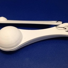 cuill res doseuses spoon & garden 3d print model - Mito3D