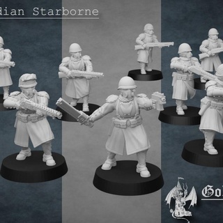 united states veteran infantry command golden dragon games Tabletop Characters & Creatures Sci-Fi Universe 40k action bolt guard soldier war wargaming warhammer ww2 imperial american tabletop vietnam 47 ww1 korea gi konflikt 3d print model - Mito3D