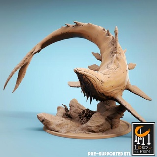 barbu baleines Seigneur impression baleine lotp 3d print model - Mito3D