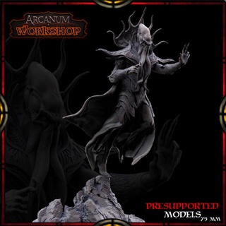 mind stealer levitate 32mm 50mm 75mm arcanum workshop Tabletop Characters & Creatures Fantasy Universe boss creature dark fantasy monster wargaming magic tabletop control dungeon flayer 3d print model - Mito3D