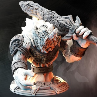 lava senhor Sorngar cinzas dm esconder patrão criatura monstro espada fogo inimigo warcraft elementar magma 3d print model - Mito3D
