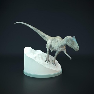 kriyolophosaurus tüylü Dinozor dino köpek oyuncaklar oyunlar hayvan yaratık rakamlar şekil Jurassic mini sürüngen heykel minyatür tarih öncesi tüyler dnd arktik etobur Kretase Theropod Paleoart 3d print model - Mito3D