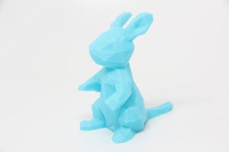 poly Känguru Spielzeug Spiele Tier Australien facettiert 3d print model - Mito3D
