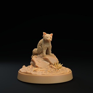 tanuki red panda animal companion presupported dragon trappers lodge Toys & Games Animal Creature Figures Tabletop Characters Creatures dog fox pet redpanda 3d print model - Mito3D