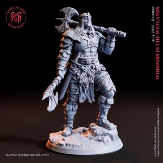 human barbarian flesh gods barbarian fighter human man warrior male conan frank swordsman fleshofgods frazetta  3d print model - Mito3D