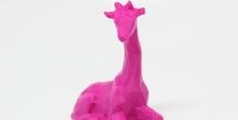 poli girafa brinquedos games lowpoly 3d print model - Mito3D