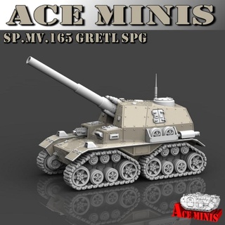 spmv165 Gretl spg as minis masaüstü masaüstü karakterler yaratıklar Sci Fi Evren masaüstü masaüstü Araçlar makineler minyatürler sci fi tank savaş oyunları fil masaüstü tanklar Basilisk 28mm Dieselpunk imparatorluk muhafızı Grimdark opr spg dkok garip savaş gsc ölüm korp Tallarn çelik lejyon dickermax 3d print model - Mito3D