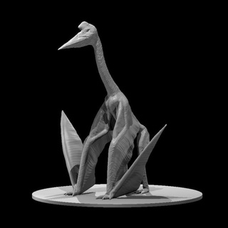 quetsalcoatlus miguel Zavala jouets Jeux animal créature figures dinosaure 3d print model - Mito3D