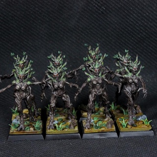 dryads sarks foundry Tabletop Characters & Creatures Fantasy Universe elf fantasy wood miniature dnd woodelf sylvan 3d print model - Mito3D