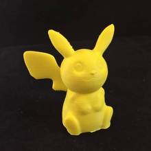 pikachu fan art nintendo jeu pokemon pokemongo 3d print model - Mito3D