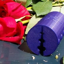rosa espina remover jardín flor thorn removedor tinkercad hojas 3d print model - Mito3D
