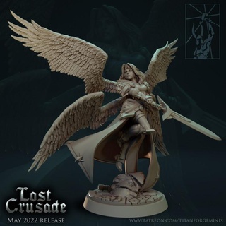 lost crusade fereal titan forge miniatures Tabletop Characters & Creatures Fantasy Universe battle fantasy warhammer age venator sigmar stormcast celestant eterals mecy azyros 3d print model - Mito3D