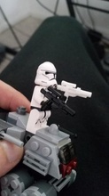 lego storm trooper blaster fan art arma star wars 3d print model - Mito3D