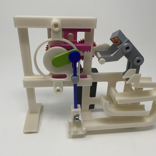 marbre choisir endroit version 2 Greg zumwalt ultimaker fusion 360 autodesk Marblerun machine marbrer pickandplace 3d print model - Mito3D