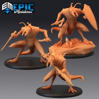 ice devil set hell warrior demon spawn epic-miniatures demon devil fantasy hell medieval monster rpg set warhammer warrior sla male ice evil enemy tabletop dungeon rogue dnd spawn pathfinder npc pre-supported supported pre  3d print model - Mito3D