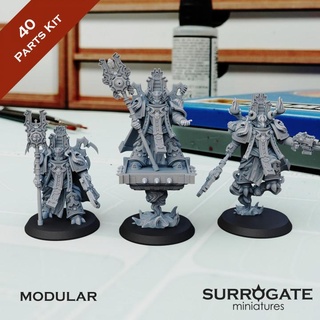 frenzied magus surrogate miniatures june support release Tabletop Characters & Creatures Sci-Fi Universe dark egypt egyptian grim marines dust chaos chaotic dusty 3d print model - Mito3D