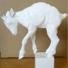 goat sculpture toys & games bethcavenerinteriordesignsculptfigurine 3d print model - Mito3D