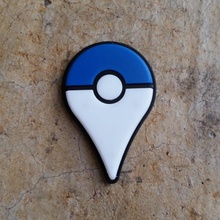 pokemon badge fan art accessory sla pokemongo 3d print model - Mito3D