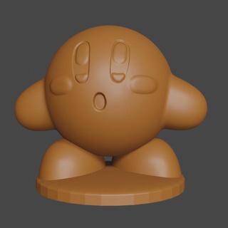 Kirby ispirato tavolo dnd miniatura yerman munoz fan arte personaggi creature nintendo gioco video smashbros mondo dei sogni 3d print model - Mito3D