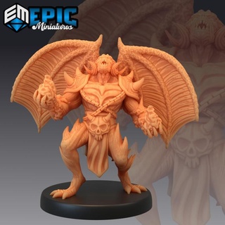 winged devil army magic hell warrior demon general evil lord abyss encounter epic-miniatures demon army devil fantasy hell medieval monster rpg warhammer warrior magic lord sla evil enemy tabletop dungeon general encounter dnd abyss winged pathfinder npc pre-supported supported pre  3d print model - Mito3D