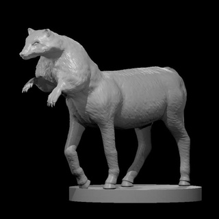 badgertaur miguel zavala Tabletop Characters & Creatures Fantasy Universe donkey centaur badger 3d print model - Mito3D