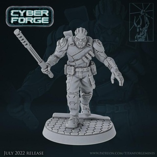 cyber forge anniversary route 77 basher cromebane titan forge miniatures leader miniatures orc space star troll warrior anniversary shadow trek ogre forge titan run adventurer cyber shadowrun route gang scum 77 basher cromebane shadowrunn  3d print model - Mito3D