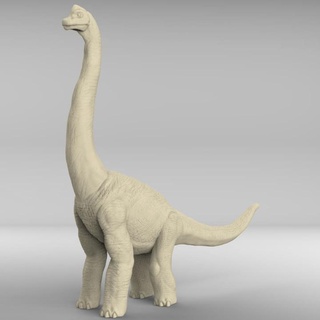 braquial longo pescoço braquiossauro gigante reino brinquedos jogos animal criatura figuras dinossauro jurássico 3d print model - Mito3D