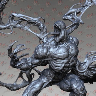biomonster alex Tabletop Characters & Creatures Sci-Fi Universe alien anatomy fantasy monster spiderman venom tabletop carnage marwel 3d print model - Mito3D