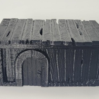 drow hovel - foam file onlyon41month yt Tabletop 3D Printable Terrain Fantasy house terrain 28mm dnd 3d print model - Mito3D
