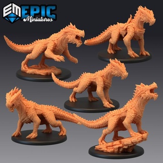 rot bewachen Erpel einstellen legendär Drachen Berg Begegnung magisch montieren Tier epic miniatures Fantasie mittelalterlich Monster Rollenspiel Kriegshammer sla Feind Tischplatte Verlies dnd Pfadfinder npc pre supported unterstützt 3d print model - Mito3D