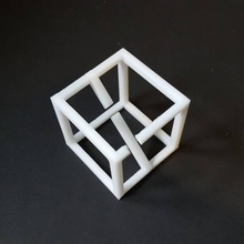 unmöglich cube 3 Spielzeug Spiele 3d print model - Mito3D