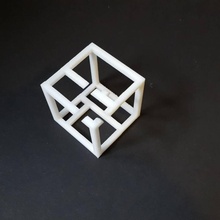 impossible cube 4 toys & games 3d print model - Mito3D