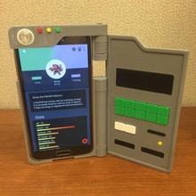 pokedex caso telefono samsung galaxy s5 pokemon gadgets elettronica 3d print model - Mito3D