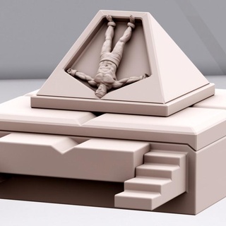 ska'darar space mercenaries - plinth stoicism pariahminiatures  Tabletop 3D Printable Terrain Sci-Fi terrain space terrain plinth mercenary skadarar ska'darar stoicisim  3d print model - Mito3D